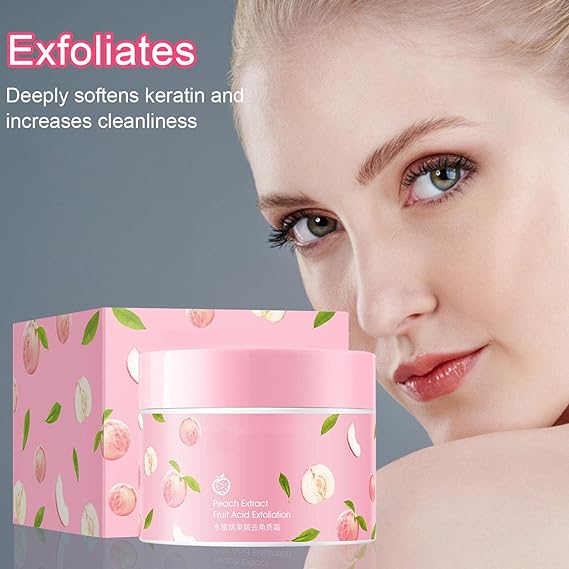 Peach Extract Fruit Acid Exfoliating Face Gel Cream m