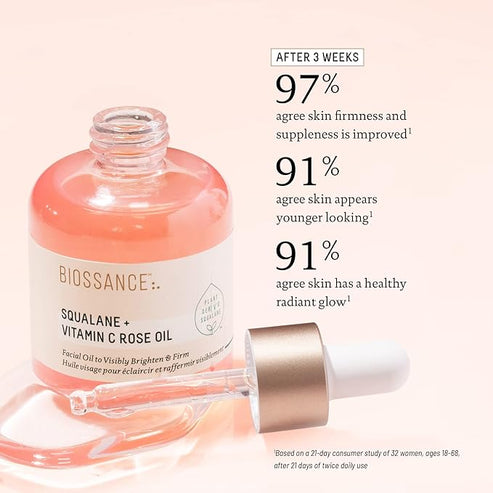 Squalane + Vitamin C Rose Oil fyrivia